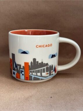 Starbucks You Are Here 2015 Chicago Mug. 14 fl oz.